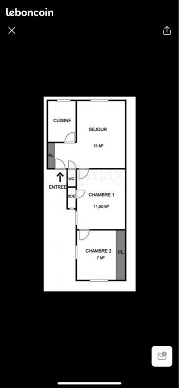 Appartement à louer, 43m², Asnières-sur-Seine
