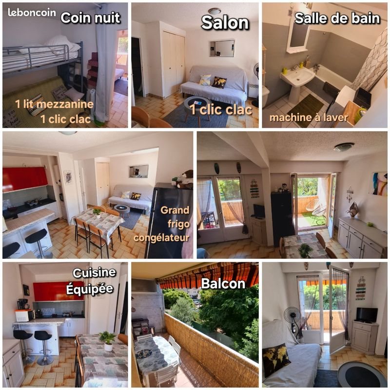 Appartement à louer, 35m², Six-Fours-les-Plages