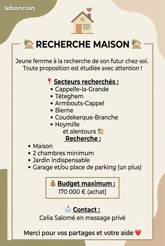 Maison à vendre, 70m², Cappelle-la-Grande