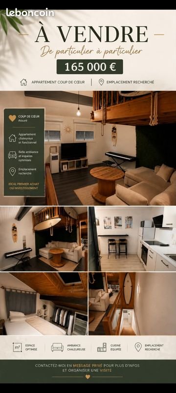 Appartement à vendre, 34m², Ondres