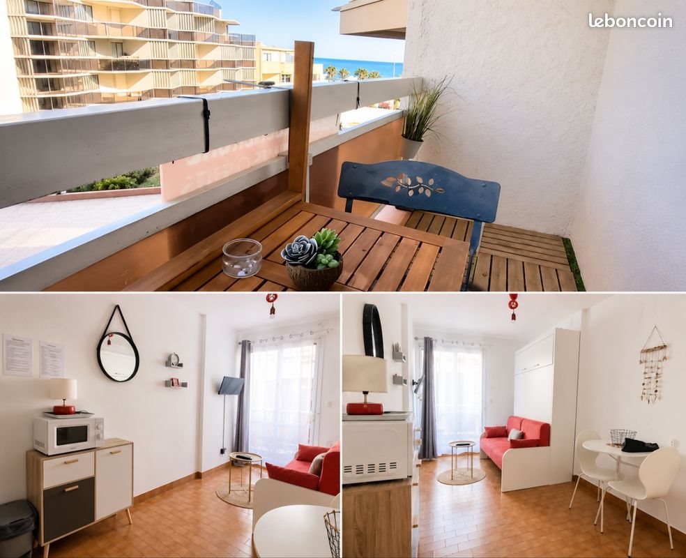 Appartement à louer, 23m², Canet-en-Roussillon