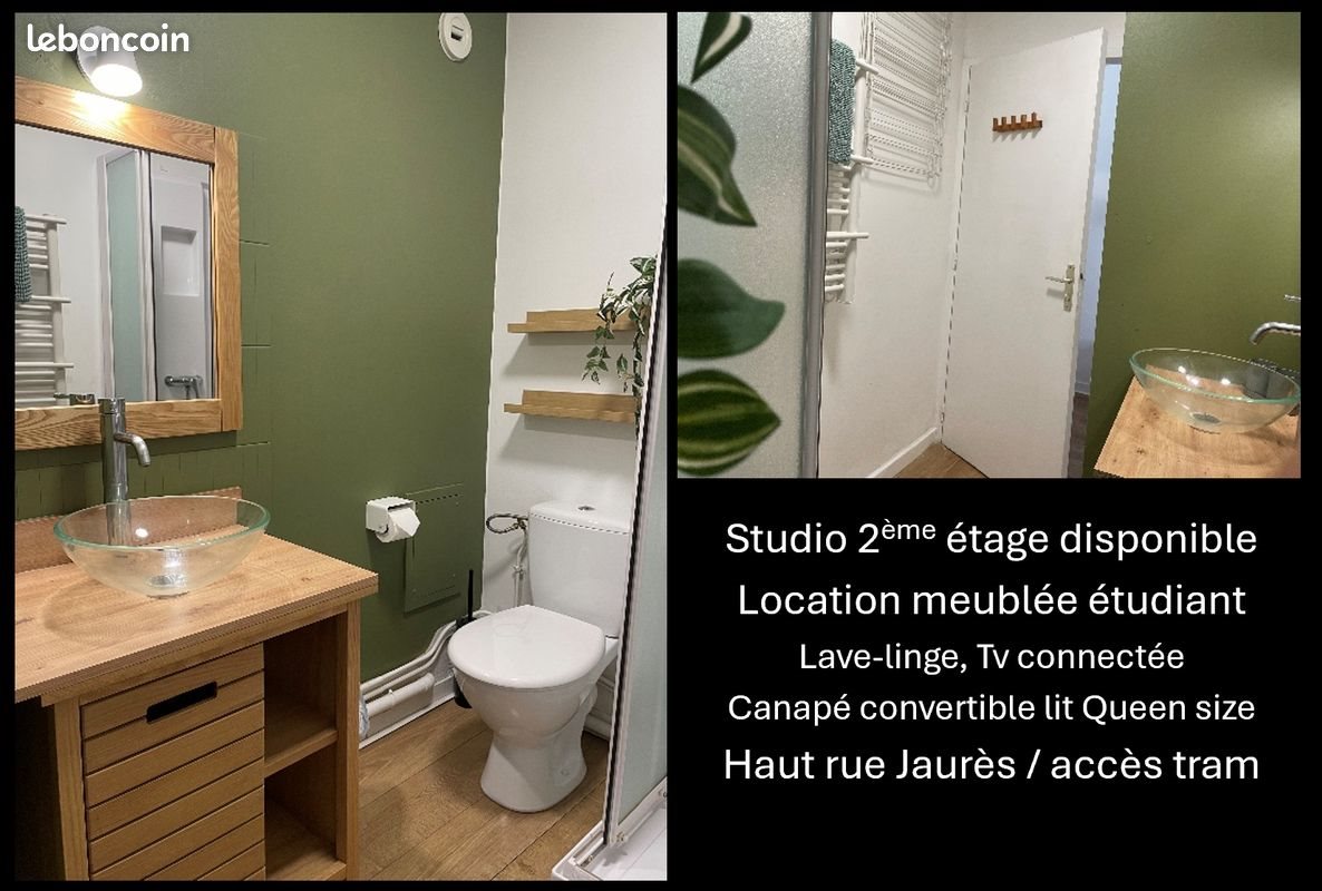 Appartement à louer, 21m², Brest