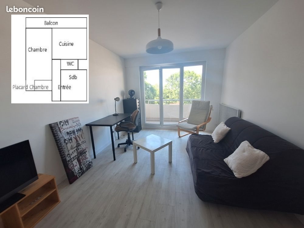 Appartement à louer, 35m², Rennes