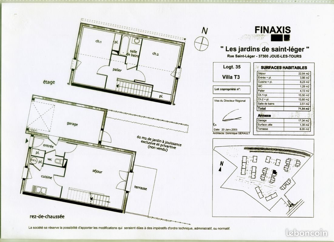 Maison à vendre, 71m², Joué-lès-Tours