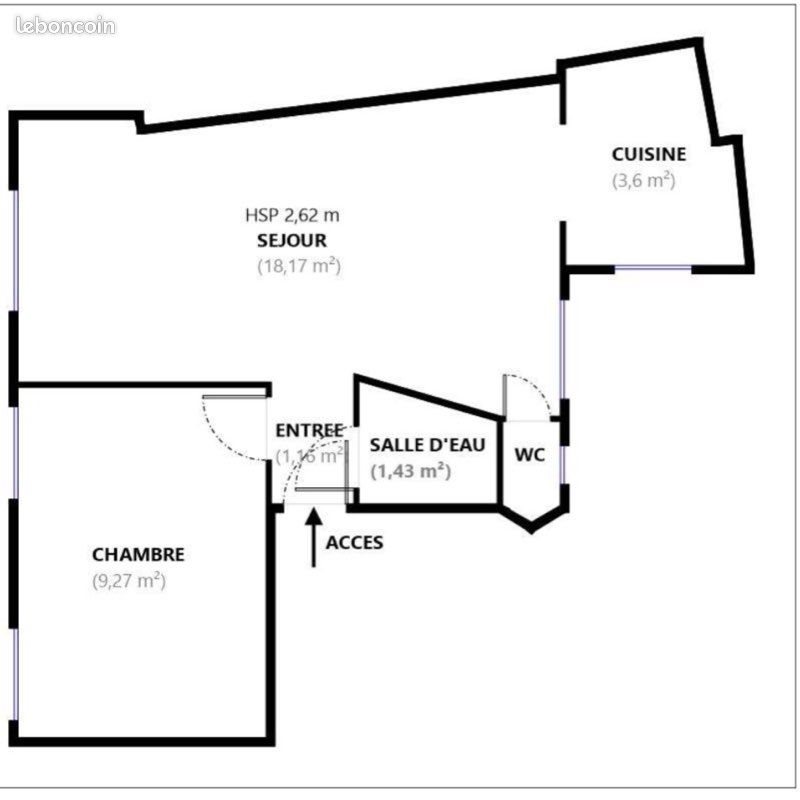 Appartement à louer, 35m², Paris 14ème