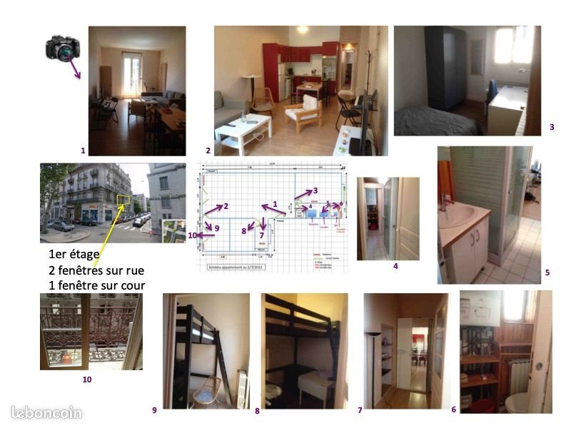 Appartement à vendre, 60m², Grenoble