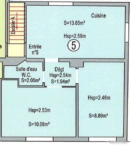 Appartement à vendre, 36m², Tours