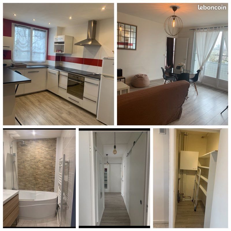 Appartement à louer, 65m², Tours