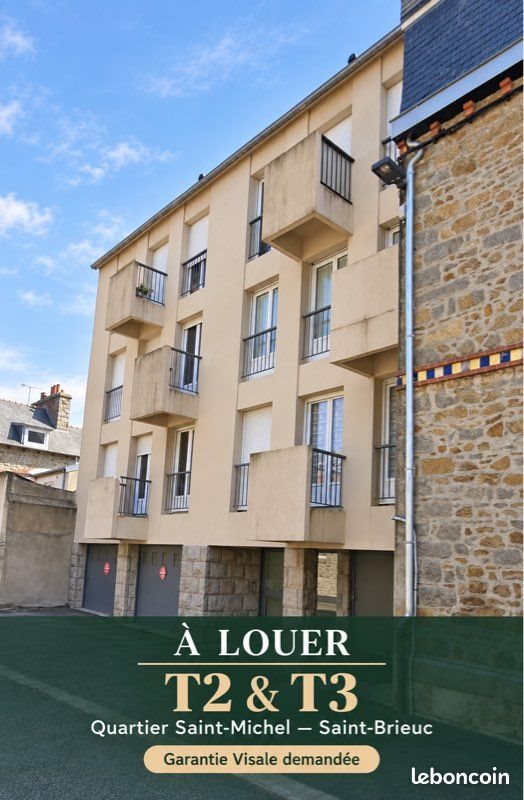 Appartement à louer, 60m², Saint-Brieuc