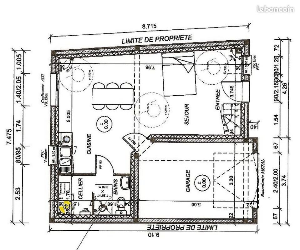 Maison à louer, 90m², Couëron