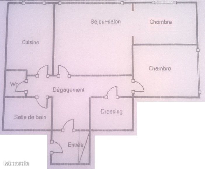 Appartement à louer, 62m², Cusset