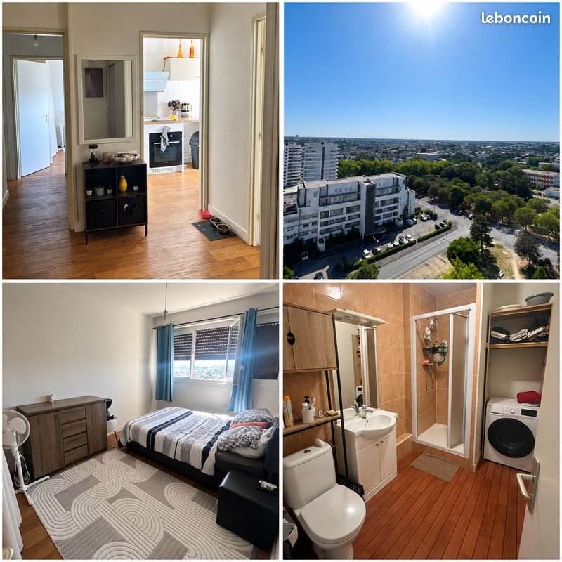 Appartement à louer, 54m², Poitiers