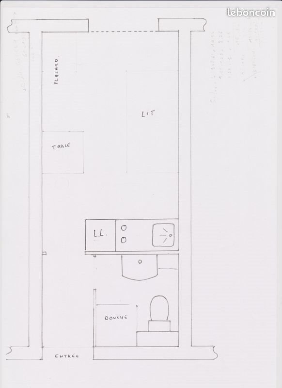 Appartement à louer, 15m², Versailles
