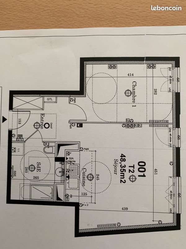 Appartement à louer, 48m², Châtillon