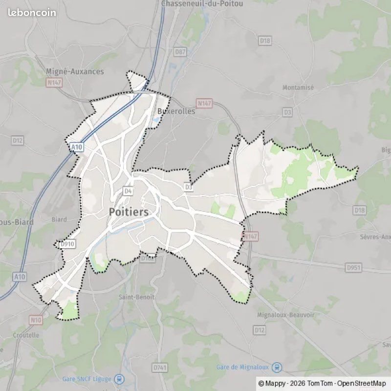 Appartement à louer, 100m², Poitiers