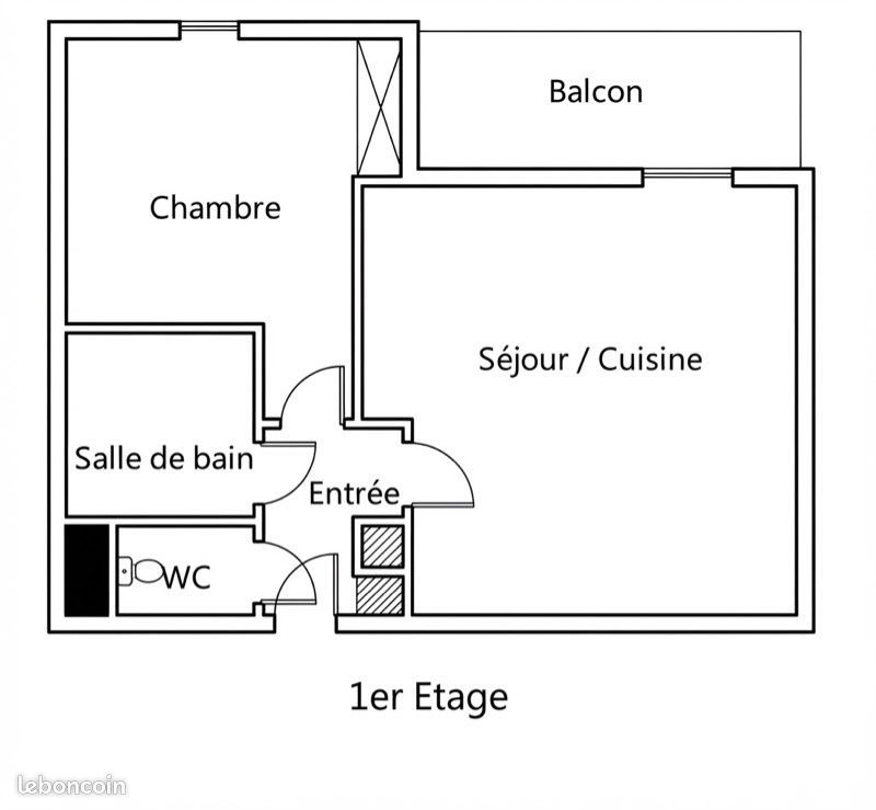 Appartement à louer, 36m², Castelnau-d'Estrétefonds