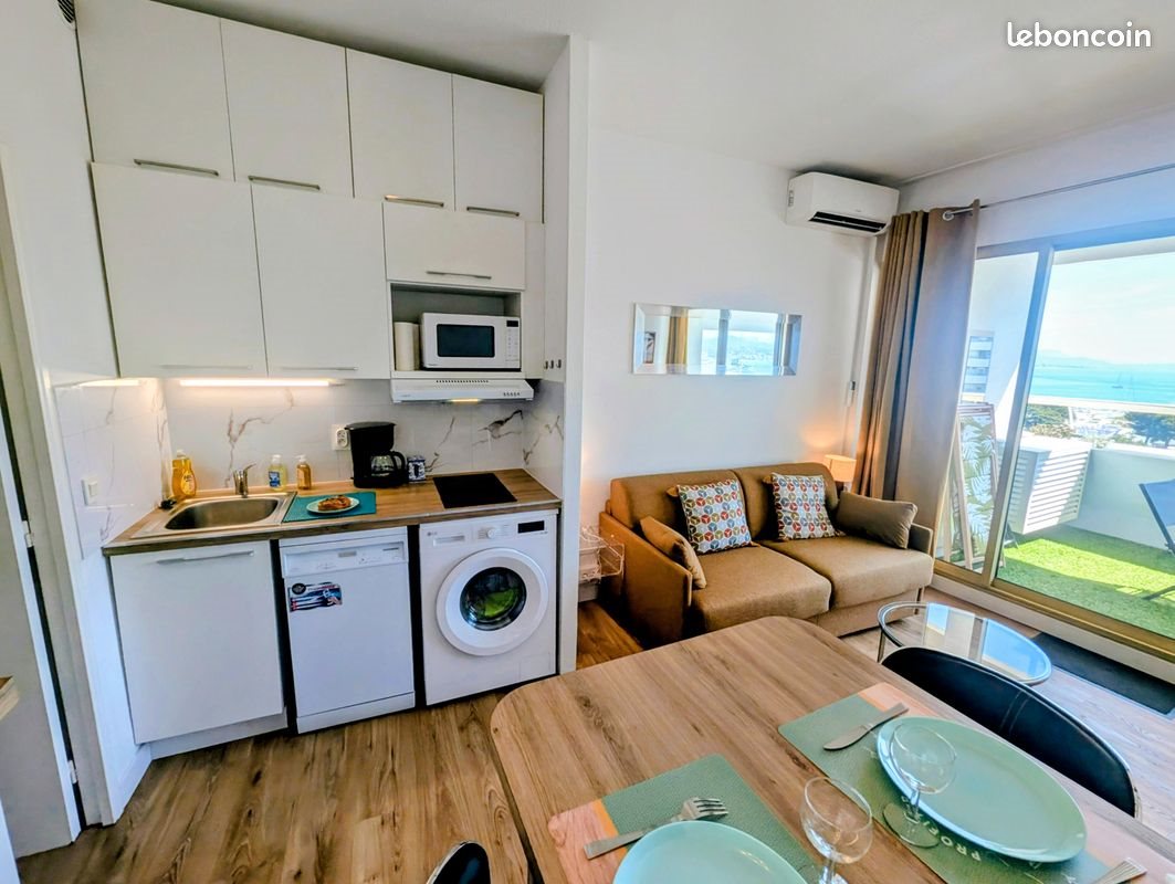 Appartement à louer, 25m², Villeneuve-Loubet