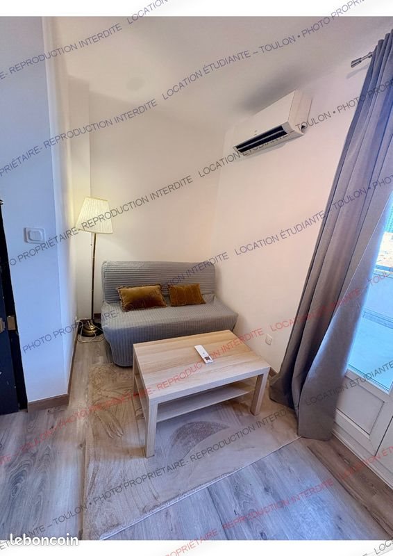 Appartement à louer, 19m², Toulon