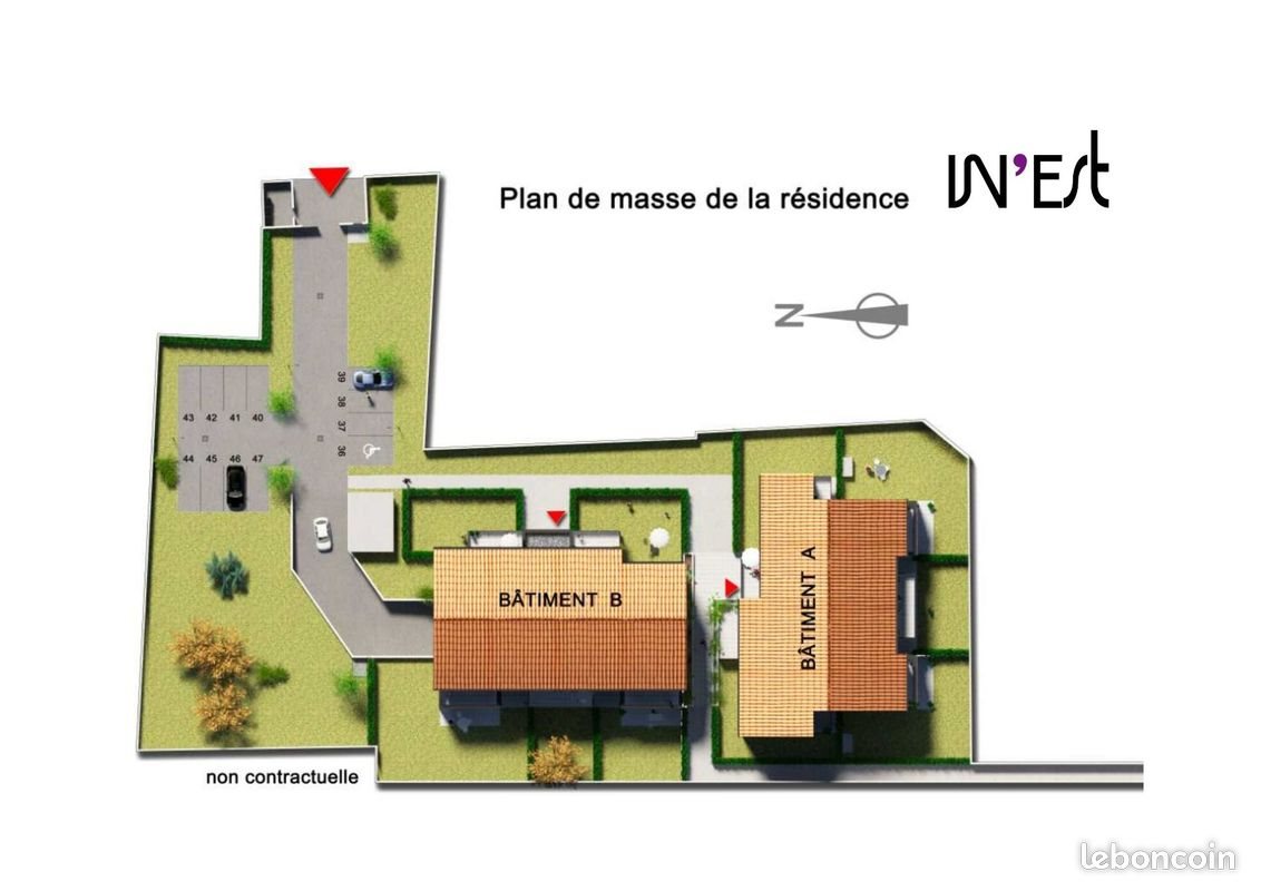 Appartement à vendre, 46m², Vaulx-en-Velin