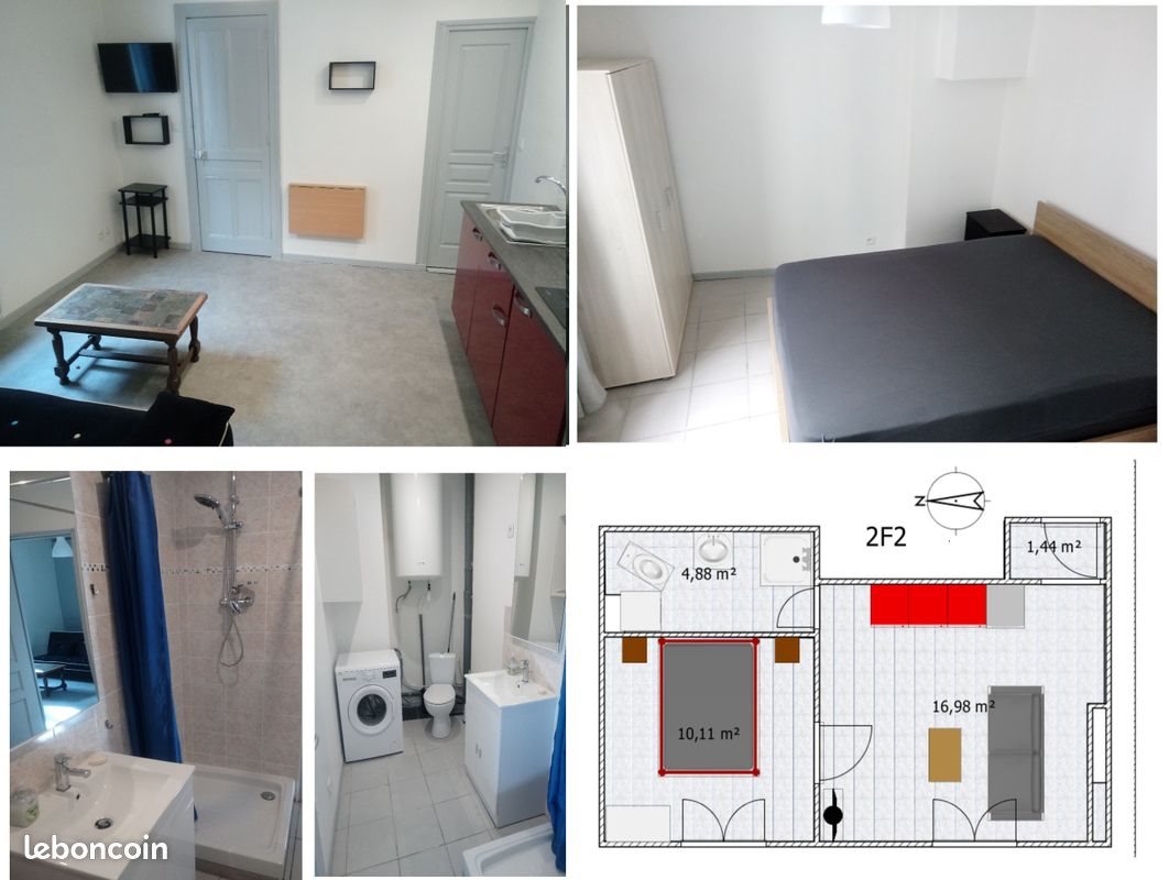 Appartement à louer, 32m², Le Havre