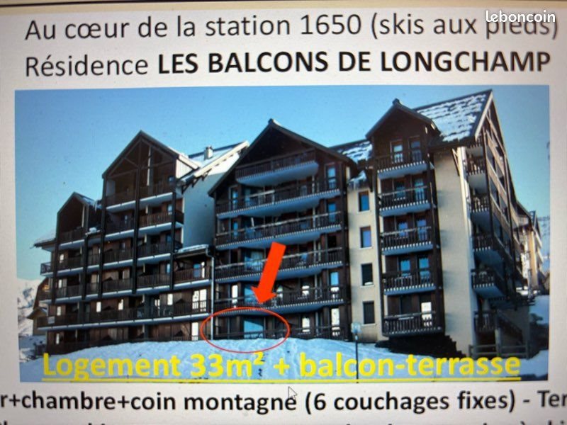 Appartement à vendre, 33m², Saint-François-Longchamp