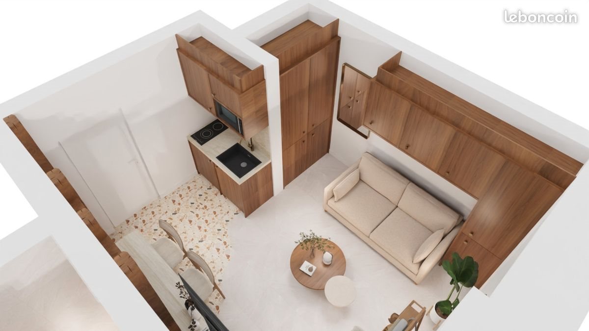 Appartement à louer, 19m², Dax