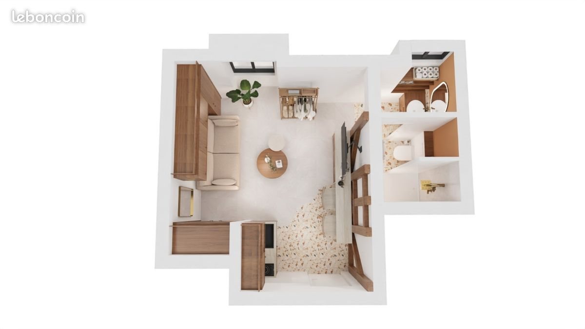 Appartement à louer, 19m², Dax