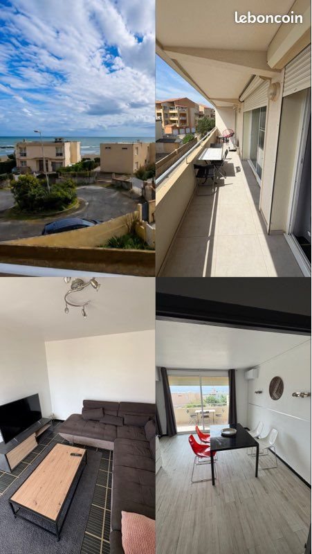 Appartement à louer, 70m², Valras-Plage