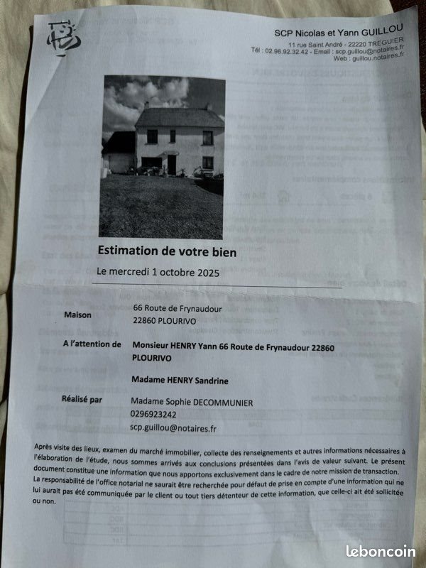 Maison à vendre, 200m², Plourivo