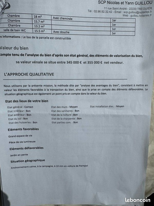 Maison à vendre, 200m², Plourivo
