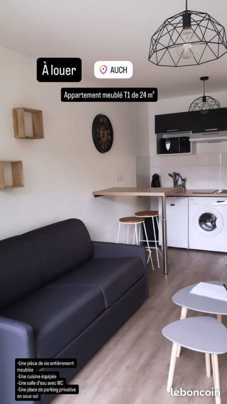 Appartement à louer, 28m², Auch