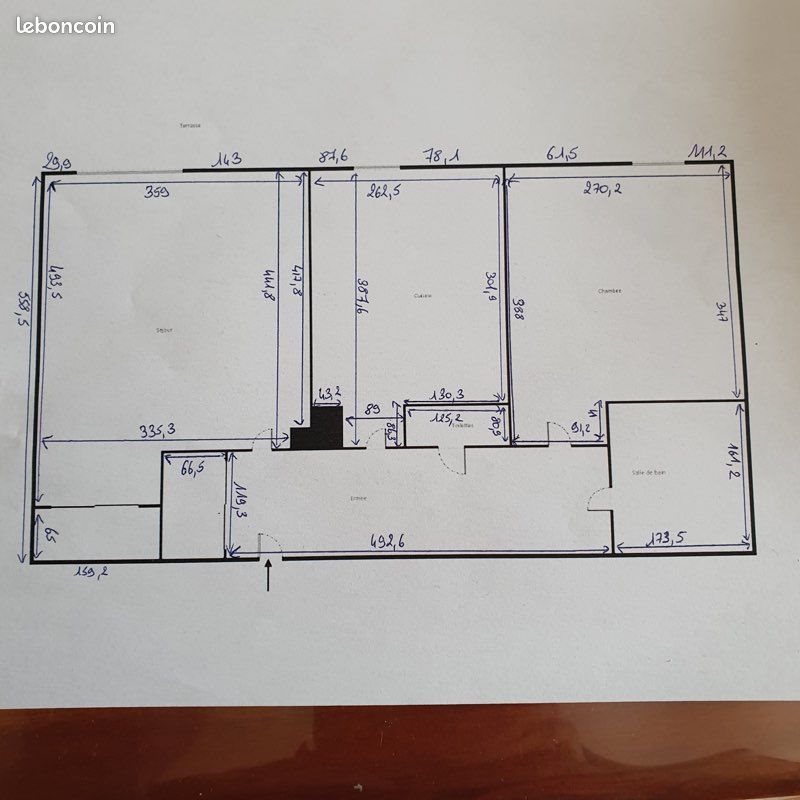Appartement à louer, 46m², Rezé