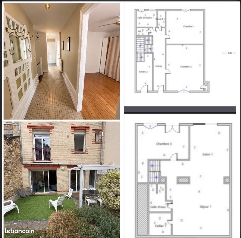Appartement à louer, 91m², Le Mans