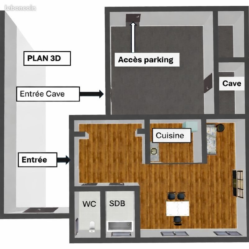 Appartement à louer, 30m², Nantes