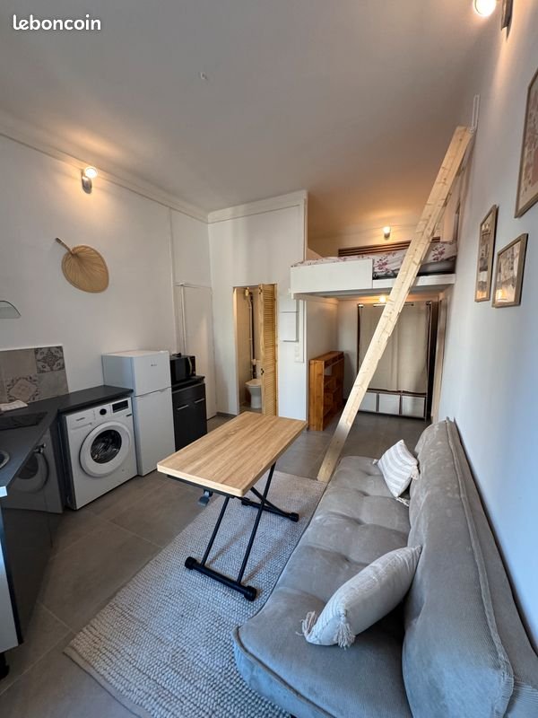 Appartement à louer, 17m², Marseille 7ème