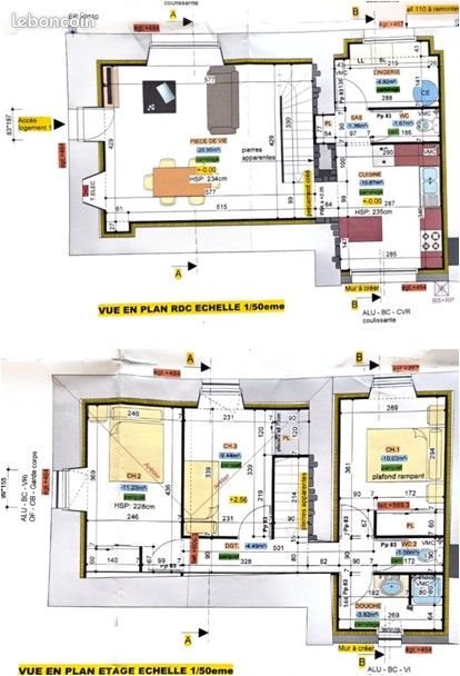 Maison à louer, 85m², Saint-Denis-la-Chevasse