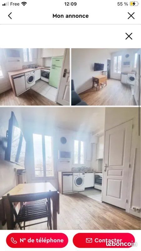 Appartement à vendre, 28m², Montreuil