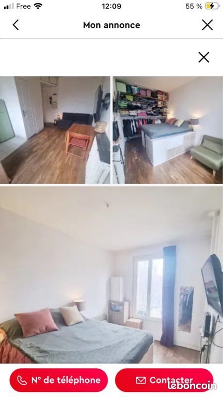 Appartement à vendre, 28m², Montreuil