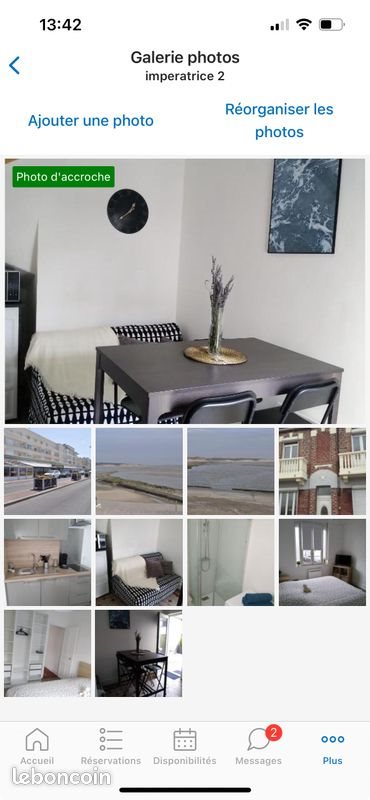 Appartement à louer, 31m², Berck