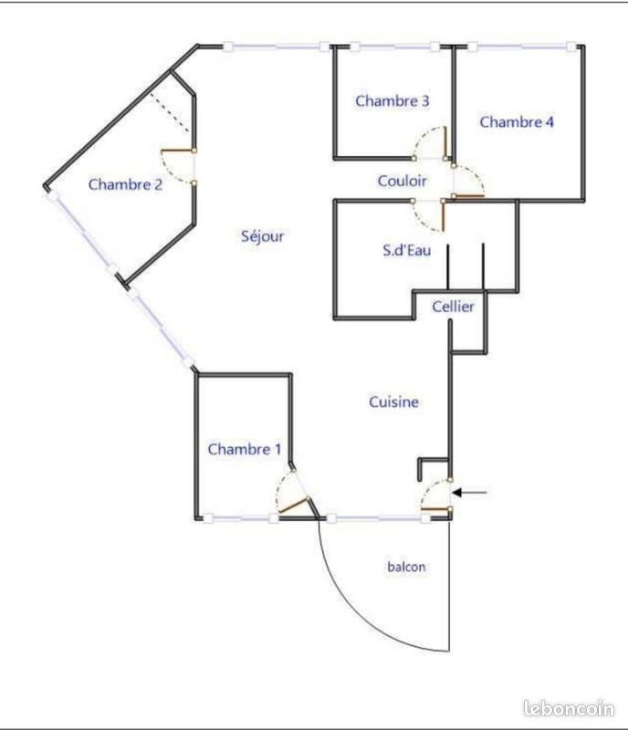 Appartement à vendre, 99m², Grenoble
