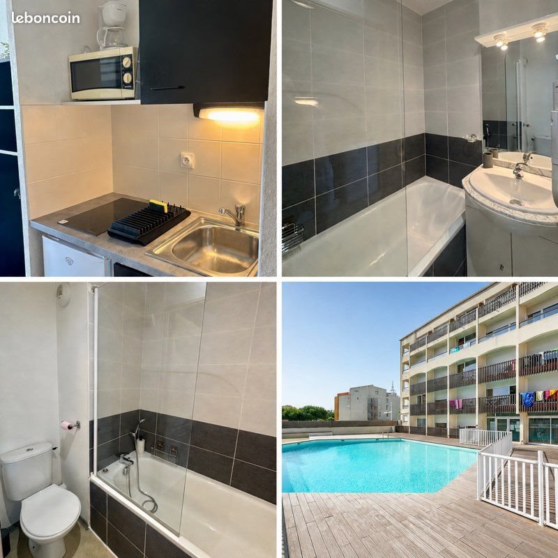 Appartement à louer, 20m², Agde (Cap d'Agde)