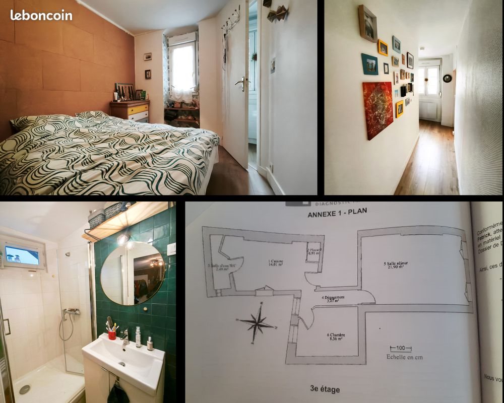 Appartement à vendre, 50m², Nantes