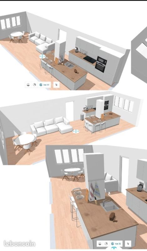 Appartement à louer, 76m², Canteleu