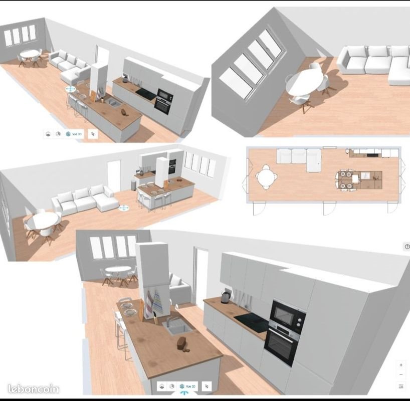 Appartement à louer, 76m², Canteleu