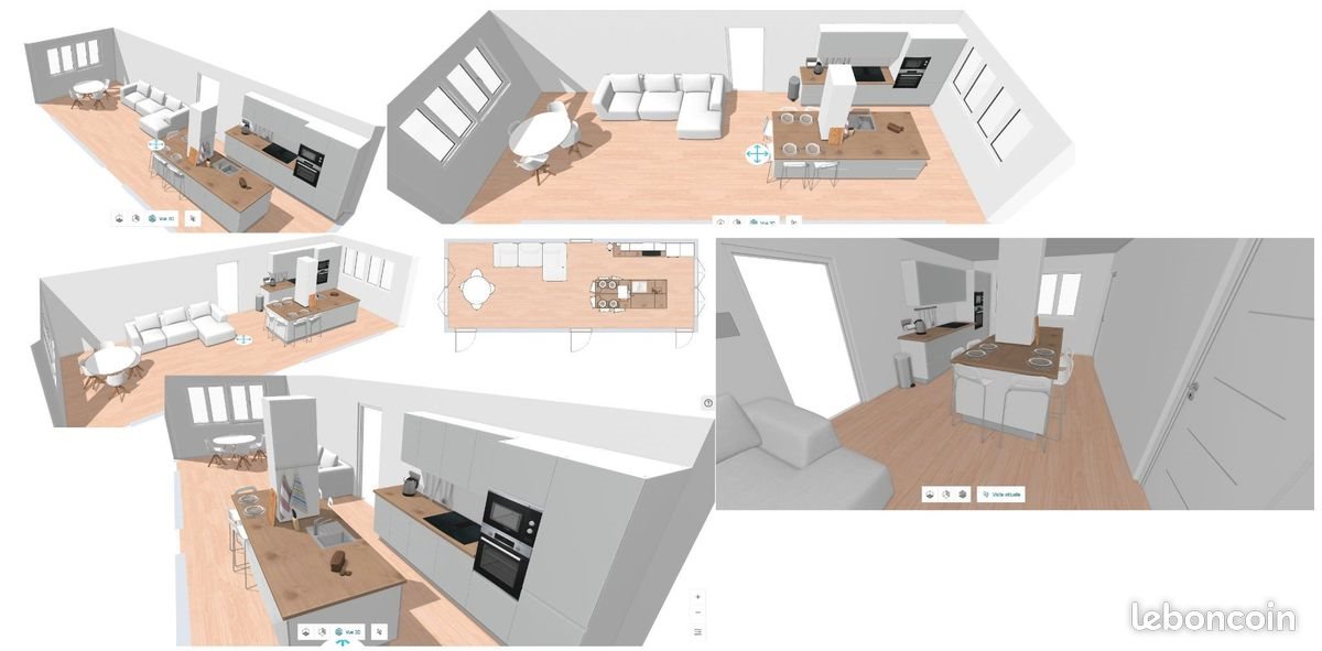 Appartement à louer, 76m², Canteleu