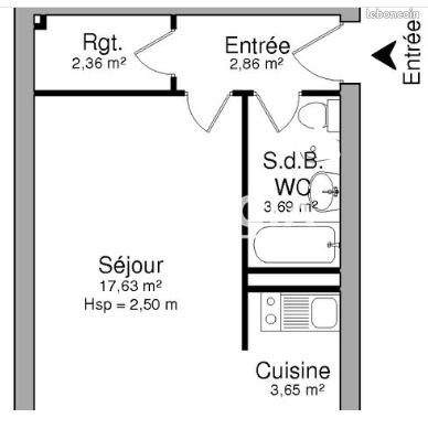 Appartement à louer, 30m², Limoges