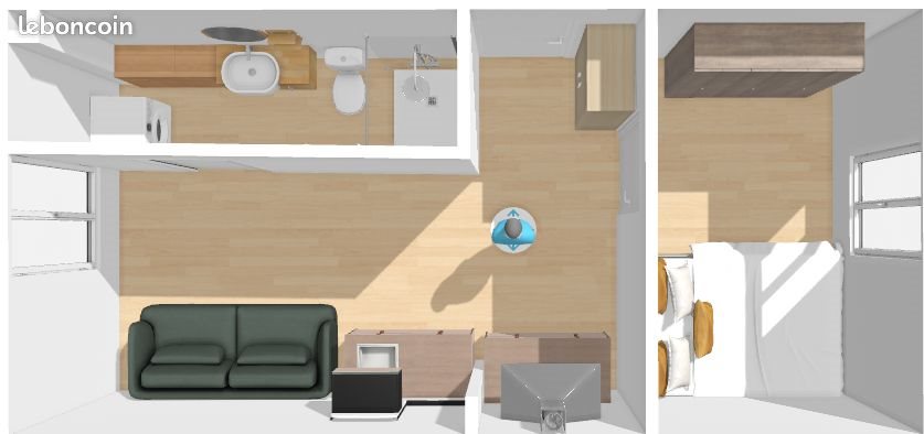 Appartement à louer, 26m², Colombes