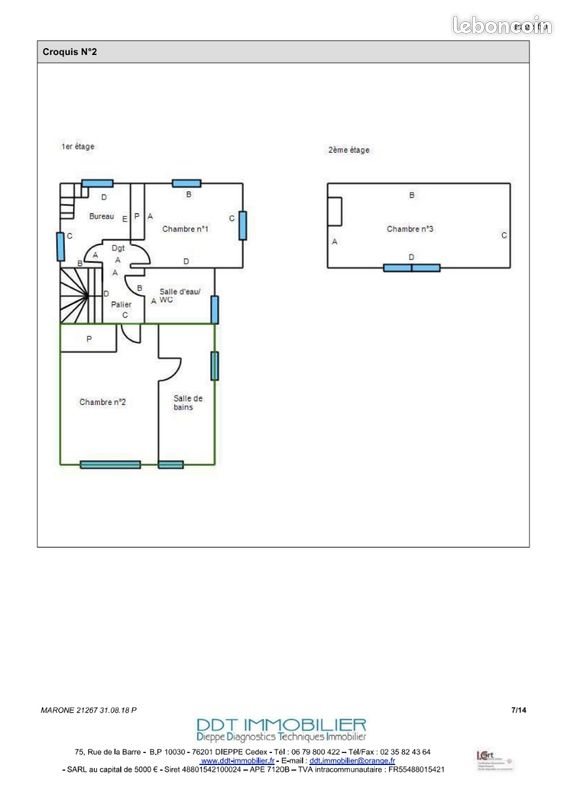 Maison à louer, 226m², Dieppe