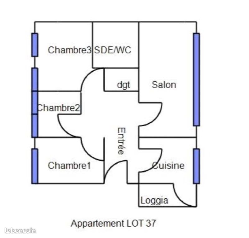Appartement à vendre, 93m², Mulhouse