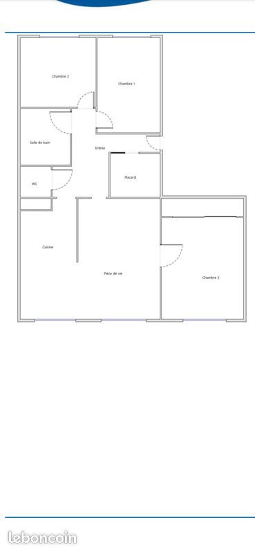Appartement à louer, 78m², Vertou